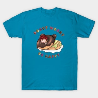 donut worry be happy T-Shirt